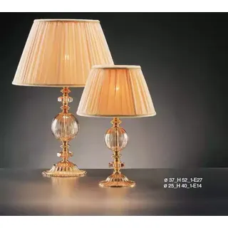 Art déco Luxus Tischlampe Kristall Lampe Luxus Wohnzimmer Leuchter Neu
