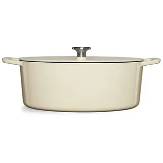 Fissler Bräter Fissler Moments Collection Gusseisen Bräter 33cm Elfenbeinweiß, Gusseisen weiß