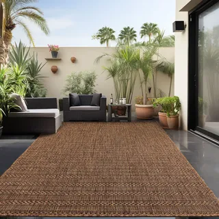 Ayyildiz ZAGORA 4513 Outdoor-Teppich 80 x 150 cm Braun