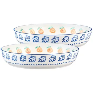 Björn Obstkorb, Weiß, Keramik, 5 cm, Essen & Trinken, Geschirr, Schalen & Schüsseln, Obstschalen