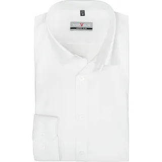 Marvelis Herren Businesshemd Langarm Super Slim,Einfarbig,Urban Kent - 39