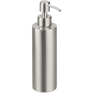 Relaxdays Seifenspender 10031055_0 silber Edelstahl 300,0 ml