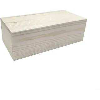 NbgrvB Rustikale Holzkiste mit interner Schublade und Schiebedeckel zur Aufbewahrung von Erinnerungsstücken oder sentimentalen Gegenständen zu Hause (20 x 10 x 6,5 cm)