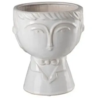 Gusta, Vase, Vase mit Gesicht Ø15 9x19,6 cm
