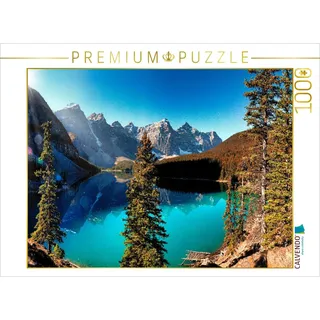 Calvendo Panorama über den Moraine Lake 1000 Teile
