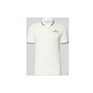 Slim Fit Poloshirt mit Logo-Stitching Modell 'Reed', Offwhite, $listsize[$i].replace('"','"')