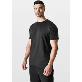 T-Shirt, OFFSET TAG T-SHIRT, Gr. S, black, , 28861634-S