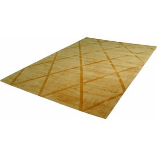 Teppich KAYOOM "Luxury 210" Teppiche Gr. B/L: 120 cm x 170 cm, 13 mm, 1 St., gelb Esszimmerteppiche