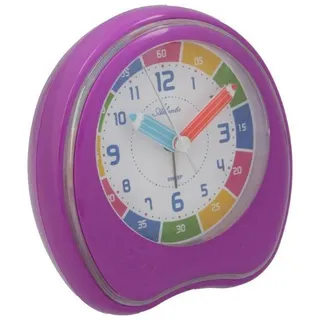 Lernwecker Atlanta 1953/8  Kinderwecker lila , Melodie und wechselnde Farben