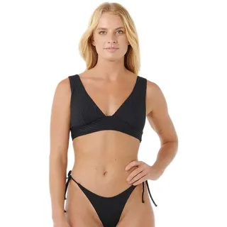 Rip Curl Bikini-Top D-dd Deep V Schwarz L Cup D/DD