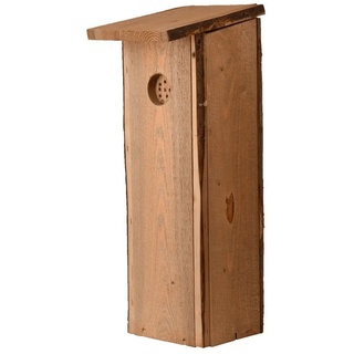 esschert design Nistkasten Nistkasten für Buntspecht Brutkasten Vogelhaus Holz braun