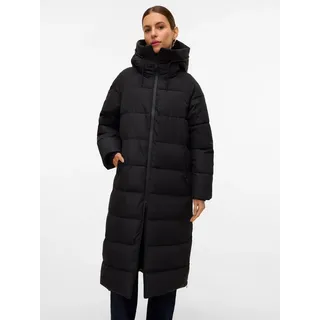 Vero Moda Steppmantel VMELANOR LAURIE LONG COAT WRP GA BOO schwarz S (36)