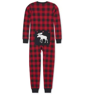 Hatley Union Suit Pyjama-Set Gr. XS, Buffalo Plaid - XS