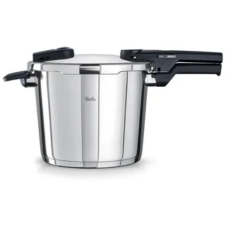 Fissler Vitaquick / Schnellkochtopf (6 L, Ø 22 cm) Edelstahl-Dampfkochtopf, 2-Garstufen, Germany - Induktion