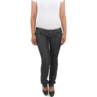 Sotala Hüftjeans Damen Jeans Stretch Hose Gerader Schnitt gerades Bein Straight-Leg Bootcut - 38