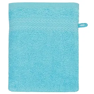 Betz Waschhandschuh Premium 100% Baumwolle Waschlappen 16x21 cm Farbe türkis