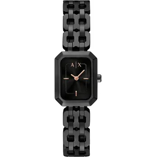 Armani Exchange Watch for Women, Quartz Movement and 27mm Case Size with Stainless Steel, Leather or Silicone Strap