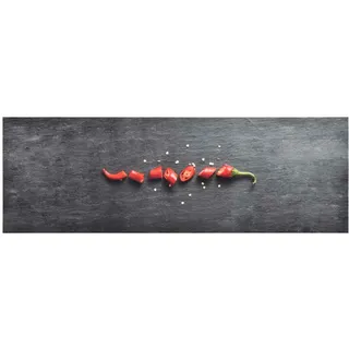 vidaXL Küchenbodenmatte 45 x 150 cm Grau