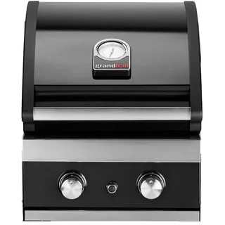 GrandHall Classic G2 Einbaugrill - Schwarz