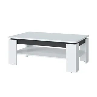 Sconto Campania Weiß Holznachbildung 110 x 43 x 67 cm