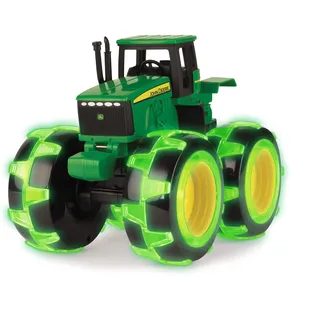 TOMY John Deere Monster Threads Light Wheels Traktor