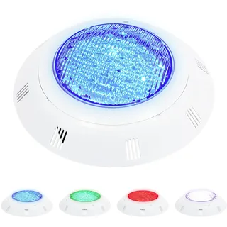 TESUGN Poolbeleuchtung, Unterwasser LED Pool licht RGB Poolscheinwerfer mit Fernbedienung, IP68 Wasserdicht Dimmbar Poolbeleuchtung, Unterwasser Licht für Schwimmbädern,Wasserparks verwendet und Pool