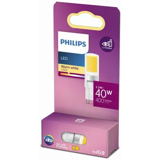 Philips Stiftsockellampe 3,2W G9 400 lm warmweiß