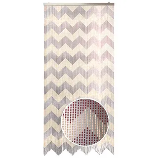 Kobolo ANGOLO Ösen 90 x 200 cm Braun/Beige 1 St