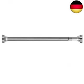 Teleskopstange Spannstange Gardinenstange 60-100cm Ausziehbar Klemmstange,