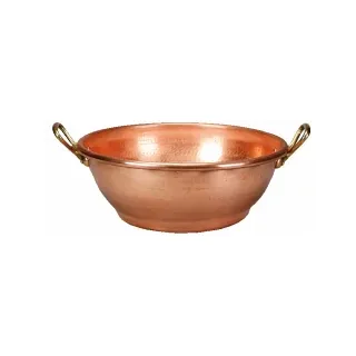 SCHNEIDER Honigtopf mit 2 Griffen, Kupfer 170118 , 1 Schüssel, Ø 35 cm, 10 Liter