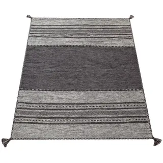 KADIMA DESIGN Wendeteppich 120 x 170 cm Grau