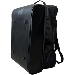 KEEPERsport KEEPERbag Pro, 50 Liter Fassungsvermögen, Sportrucksack für Torhüter, Sporttasche schwarz