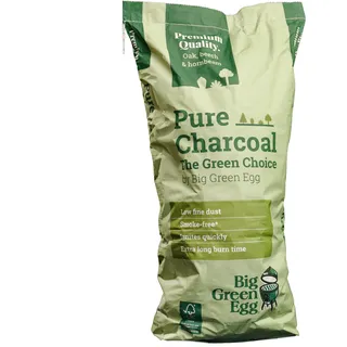 Big Green Egg Holzkohle Pure Charcoal - The Green Choice 9 kg
