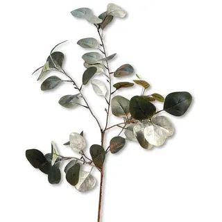 Deko-Zweig Eukalyptus 90 cm Kunststoff Grün M (Medium)