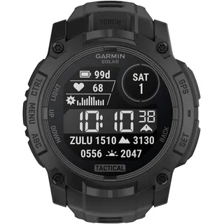 Garmin Instinct 3 Solar 50 mm Tactical Edition Schwarz
