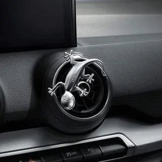 Audi Designgecko in Aluminiumoptik, 80A087000