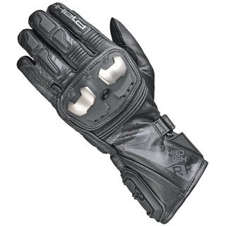 Held Biker Fashion Motorradhandschuhe Held Handschuh Akira RR schwarz Sporthandschuh aus Leder mit Titan-Protektor, Touch geeignet schwarz 9 / L