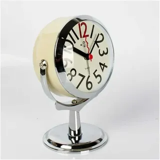 Wanduhr, Tischuhr Für Wohnzimmer, Schlafzimmer, Badezimmer, Kleine Tischuhren, Batteriebetriebener Analoger Wecker, Geräuschlos, Ohne Ticken, Moderne, Schlichte Quarzuhr, Standuhr (farbe: C)