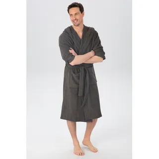OTTO home Bademantel Sanremo Grau S