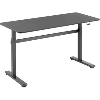 Speaka Professional Sitz-/Steh-Schreibtisch höhenverstellbar Höhen-Bereich: 700 bis 1170 mm (B x T) 1400 mm x 600 mm Sc