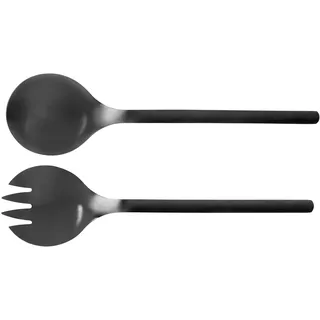 Wenko Salatbesteck Nagy, in Schwarz