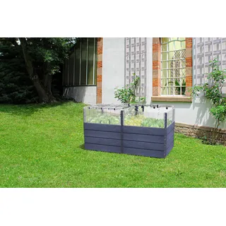 GARANTIA Ergo Quadro TurboPlus 160 x 80 x 80 cm Grau