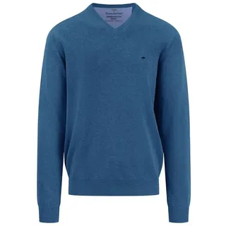 FYNCH-HATTON Herren Pullover blau unifarben, blau, NOS