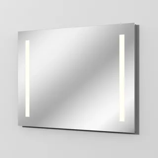 Sanipa Reflection Badspiegel LUCY 80 LED warmweiß 80x60 cm, Spiegel,