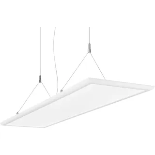 Trilux 1-flg. 8 cm grau Metall