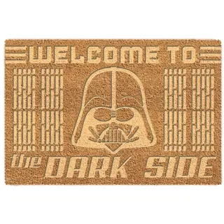Star Wars - Türmatte Welcome to The Darkside, Geprägt (40 cm x 60 cm x 1,5 cm) (Natürlich)