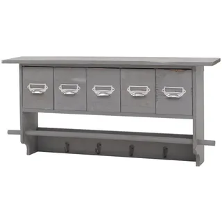 MCW Küchenregal 5 Schubladen grau