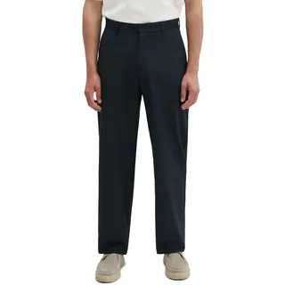 Marc O'Polo Weite Hose mit Woll-Anteil Modell MOSSBO, DFB' - MARC O'POLO × DFB Travel Collection, Dunkelblau, $listsize[$i].replace('"','"')