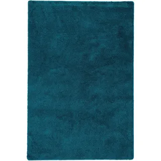 Snapstyle Palace Hochflor Shaggy Teppich 200 x 300 cm Petrol/Grün/Blau