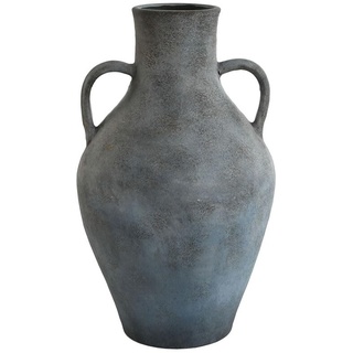 Home ESPRIT Vase, Orientalisch, Terrakotta, Blau, Grau, 25 x 25 x 44 cm